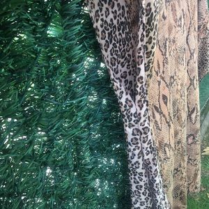 Snake Print Hooded Duster Cardigan main image 1
